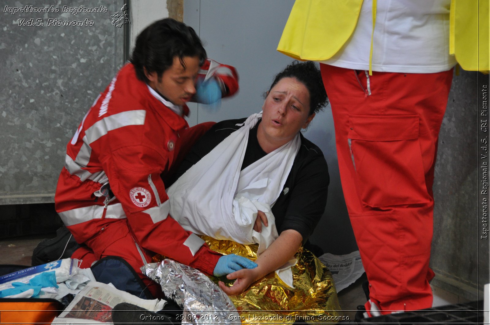 Ortona - 29 09 2012 - Gara Nazionale di Primo Soccorso - Croce Rossa Italiana - Ispettorato Regionale Volontari del Soccorso del Piemonte