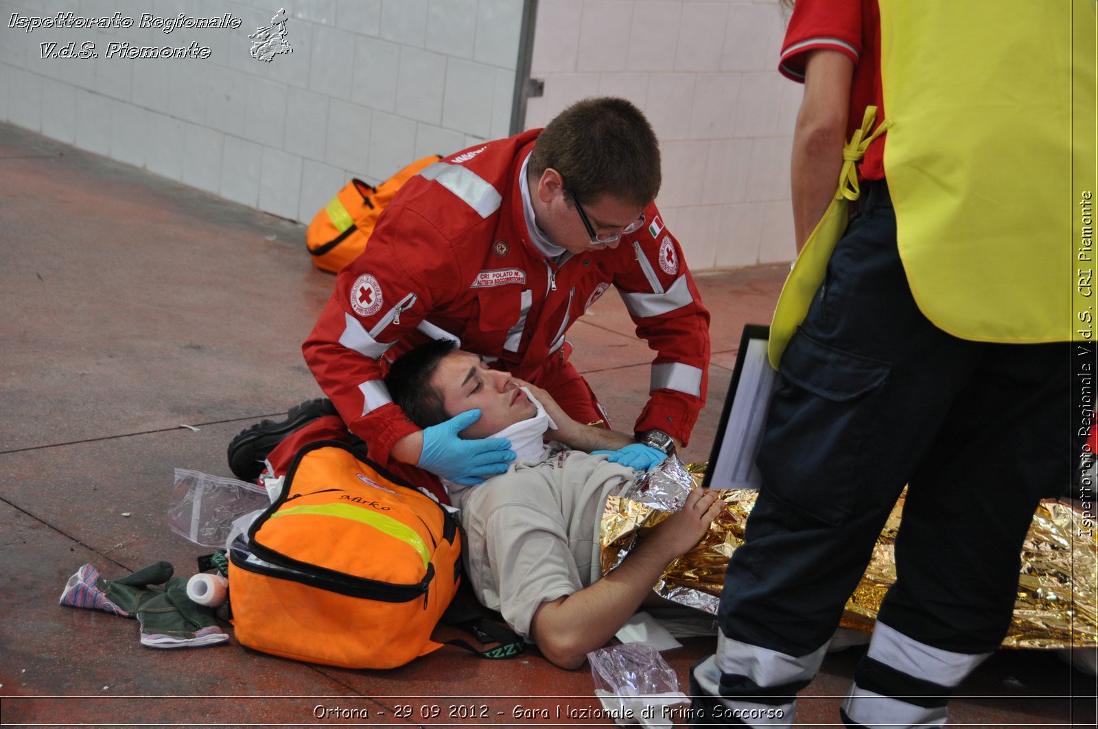 Ortona - 29 09 2012 - Gara Nazionale di Primo Soccorso - Croce Rossa Italiana - Ispettorato Regionale Volontari del Soccorso del Piemonte