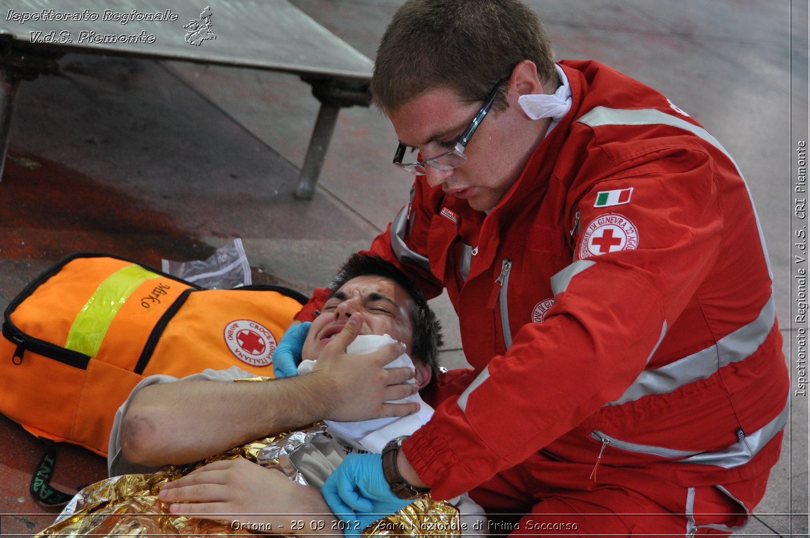 Ortona - 29 09 2012 - Gara Nazionale di Primo Soccorso - Croce Rossa Italiana - Ispettorato Regionale Volontari del Soccorso del Piemonte