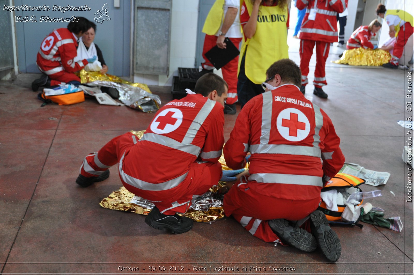 Ortona - 29 09 2012 - Gara Nazionale di Primo Soccorso - Croce Rossa Italiana - Ispettorato Regionale Volontari del Soccorso del Piemonte