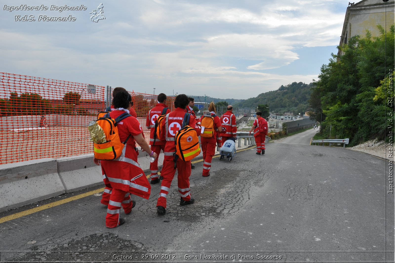 Ortona - 29 09 2012 - Gara Nazionale di Primo Soccorso - Croce Rossa Italiana - Ispettorato Regionale Volontari del Soccorso del Piemonte