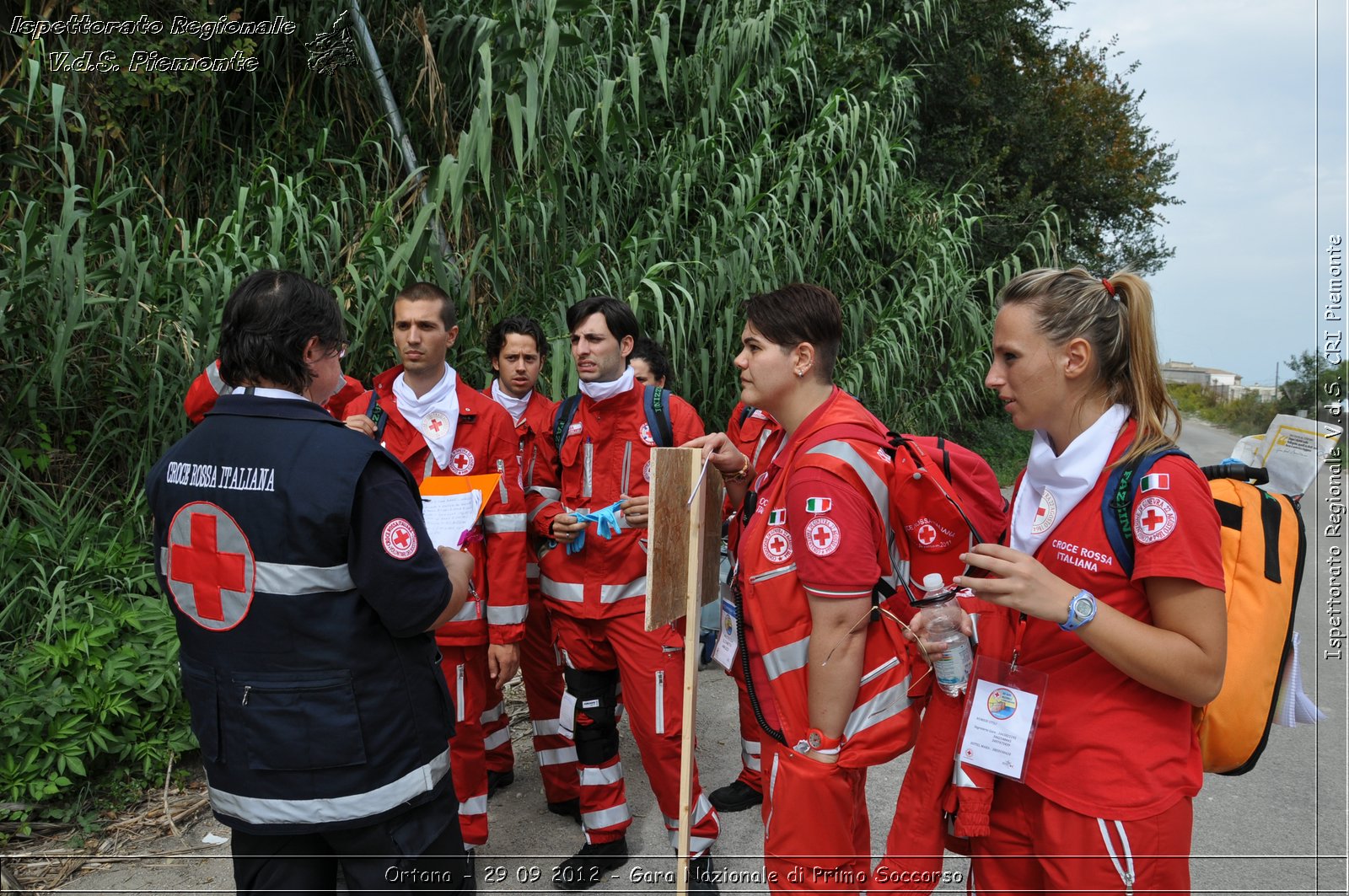 Ortona - 29 09 2012 - Gara Nazionale di Primo Soccorso - Croce Rossa Italiana - Ispettorato Regionale Volontari del Soccorso del Piemonte