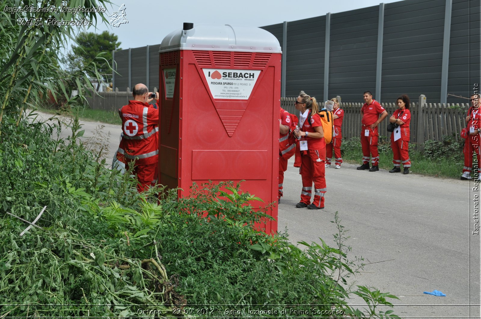 Ortona - 29 09 2012 - Gara Nazionale di Primo Soccorso - Croce Rossa Italiana - Ispettorato Regionale Volontari del Soccorso del Piemonte