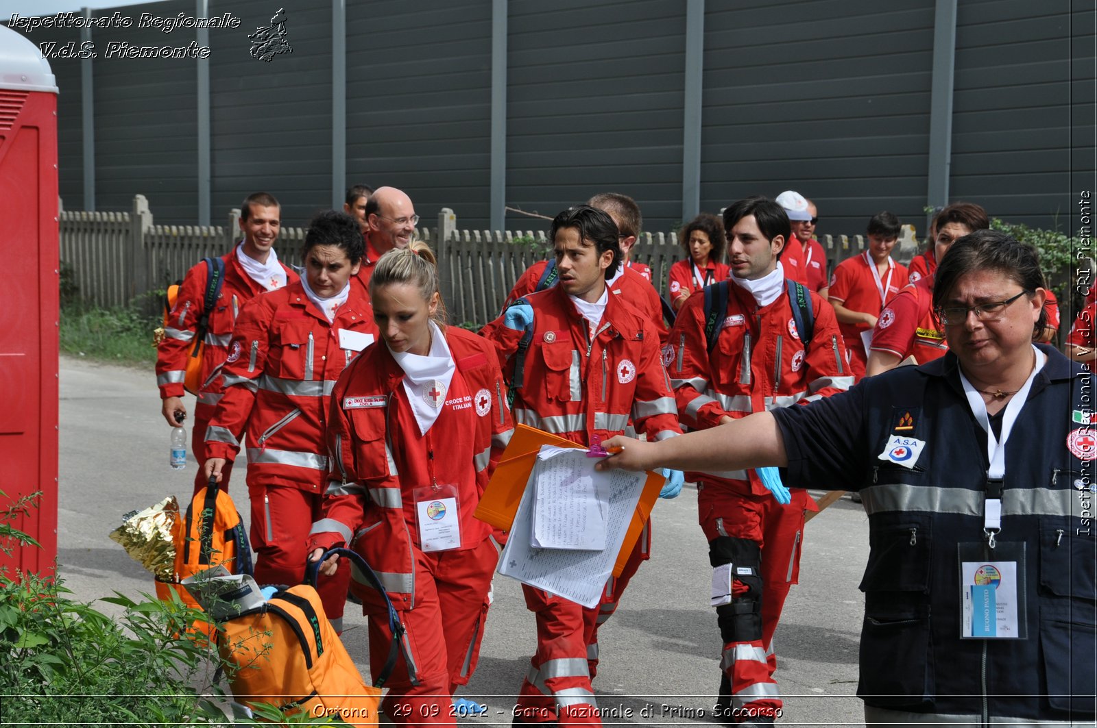 Ortona - 29 09 2012 - Gara Nazionale di Primo Soccorso - Croce Rossa Italiana - Ispettorato Regionale Volontari del Soccorso del Piemonte
