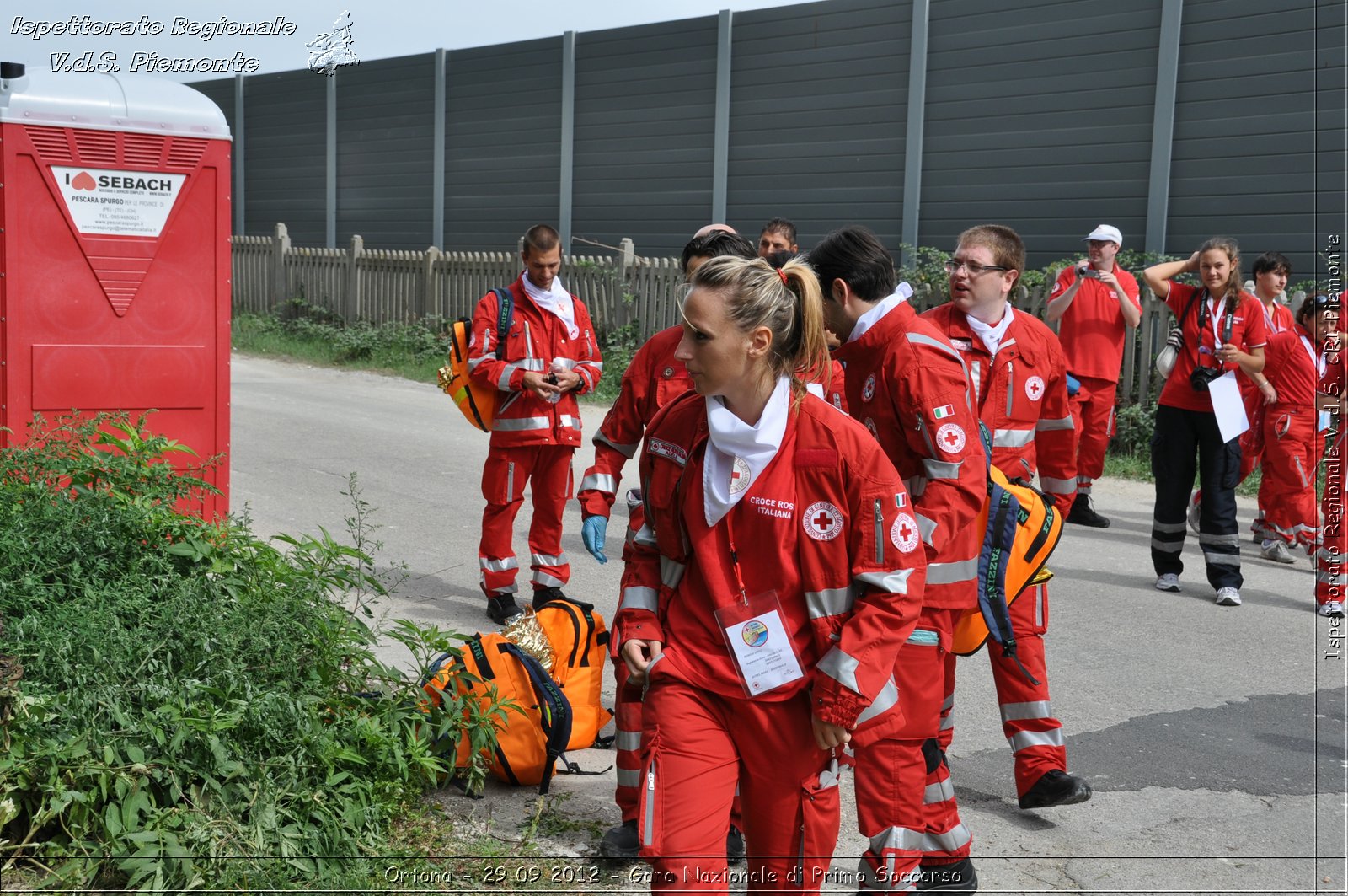 Ortona - 29 09 2012 - Gara Nazionale di Primo Soccorso - Croce Rossa Italiana - Ispettorato Regionale Volontari del Soccorso del Piemonte