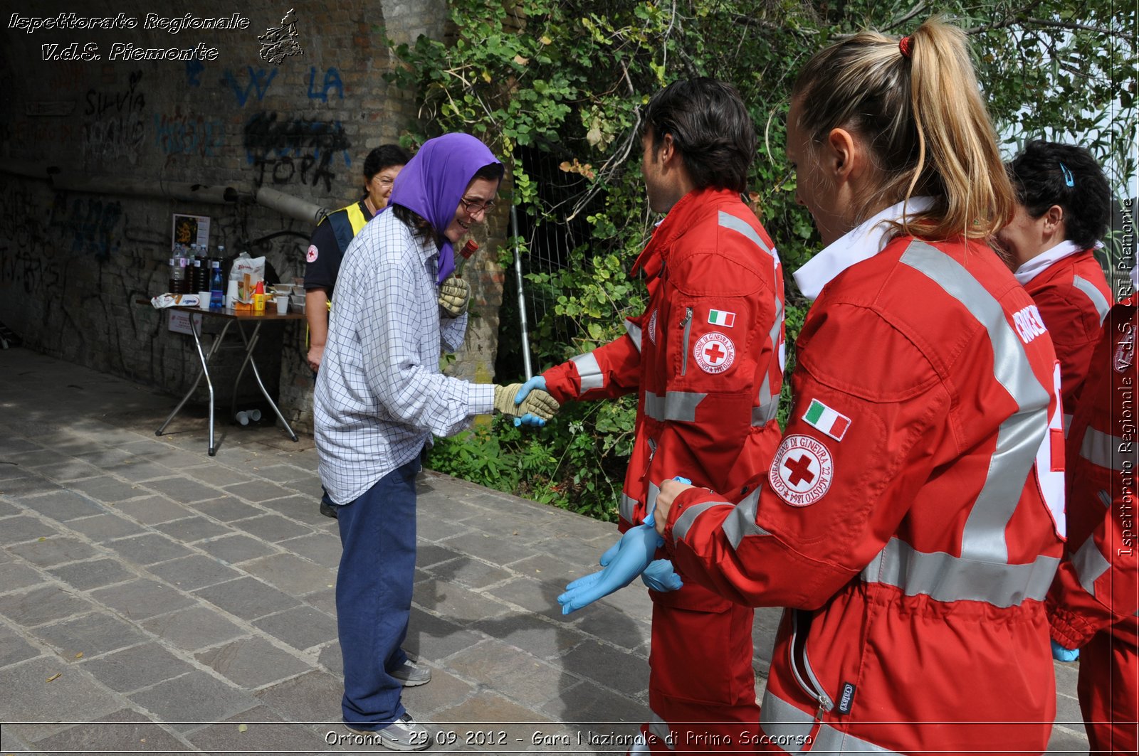 Ortona - 29 09 2012 - Gara Nazionale di Primo Soccorso - Croce Rossa Italiana - Ispettorato Regionale Volontari del Soccorso del Piemonte