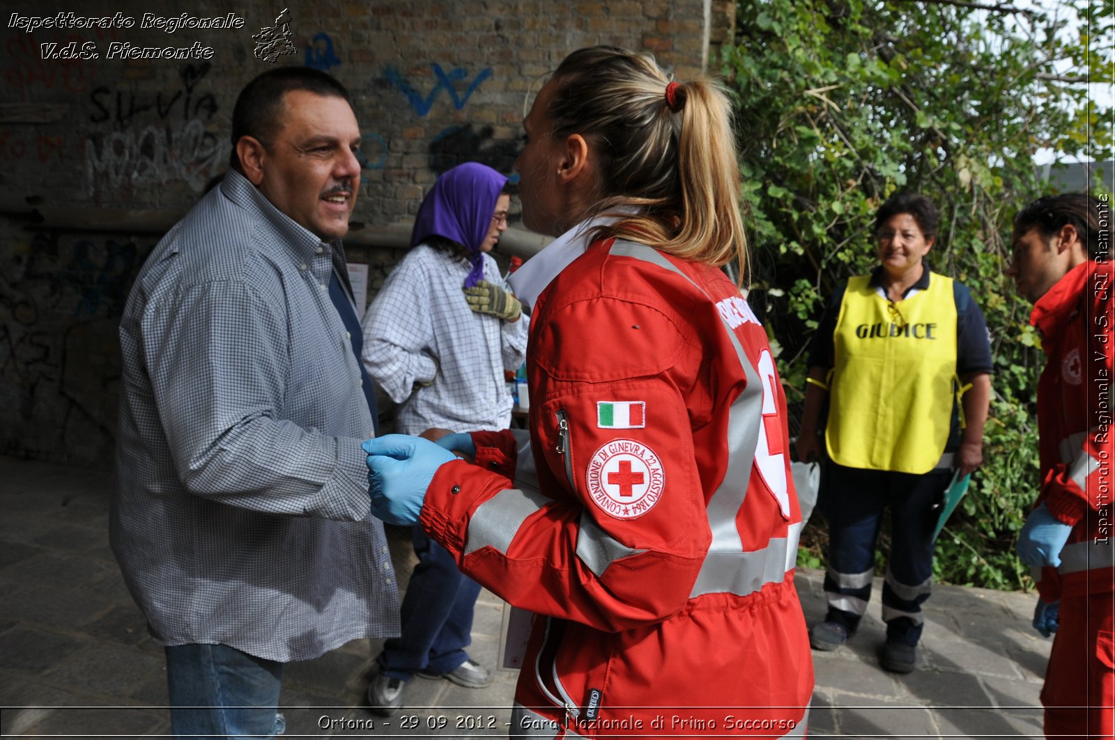 Ortona - 29 09 2012 - Gara Nazionale di Primo Soccorso - Croce Rossa Italiana - Ispettorato Regionale Volontari del Soccorso del Piemonte