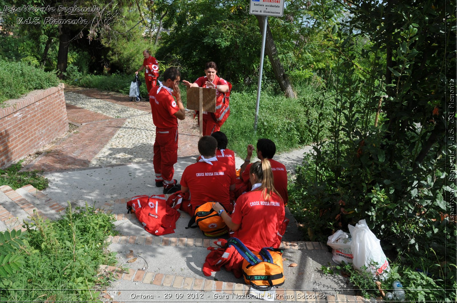 Ortona - 29 09 2012 - Gara Nazionale di Primo Soccorso - Croce Rossa Italiana - Ispettorato Regionale Volontari del Soccorso del Piemonte