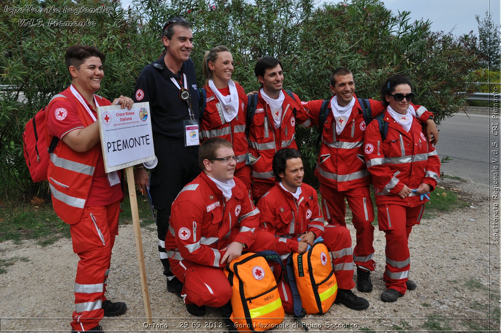 Ortona - 29 09 2012 - Gara Nazionale di Primo Soccorso - Croce Rossa Italiana - Ispettorato Regionale Volontari del Soccorso del Piemonte