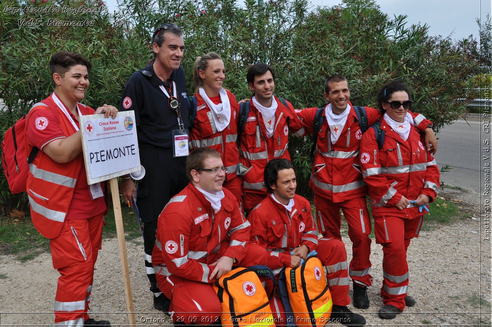 Ortona - 29 09 2012 - Gara Nazionale di Primo Soccorso - Croce Rossa Italiana - Ispettorato Regionale Volontari del Soccorso del Piemonte