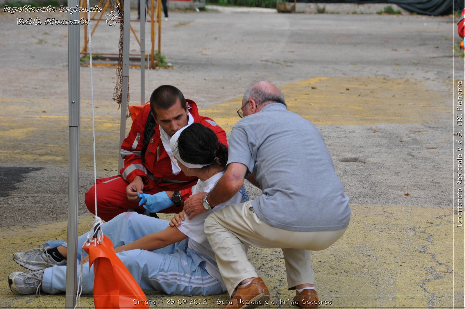 Ortona - 29 09 2012 - Gara Nazionale di Primo Soccorso - Croce Rossa Italiana - Ispettorato Regionale Volontari del Soccorso del Piemonte