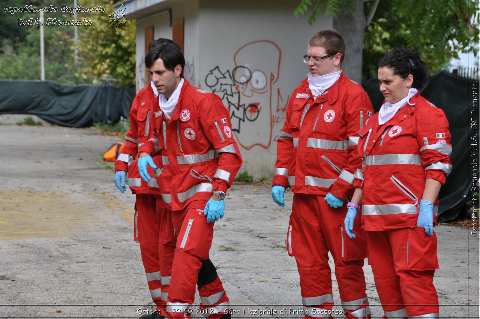 Ortona - 29 09 2012 - Gara Nazionale di Primo Soccorso - Croce Rossa Italiana - Ispettorato Regionale Volontari del Soccorso del Piemonte