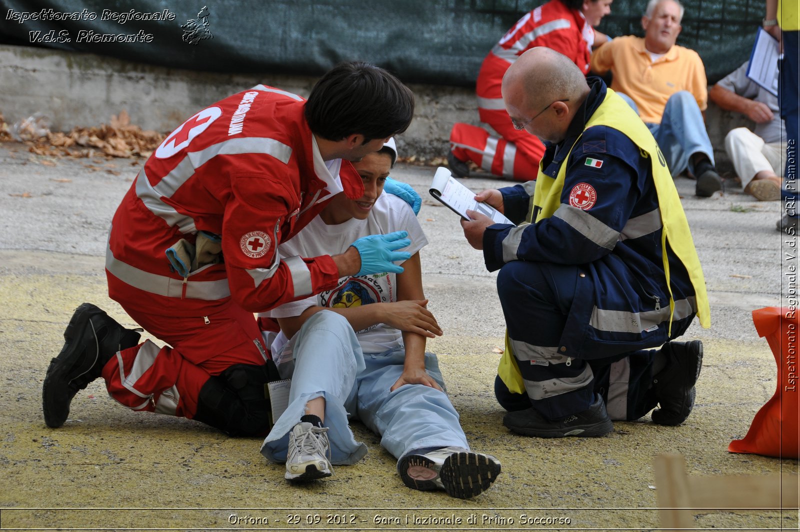 Ortona - 29 09 2012 - Gara Nazionale di Primo Soccorso - Croce Rossa Italiana - Ispettorato Regionale Volontari del Soccorso del Piemonte