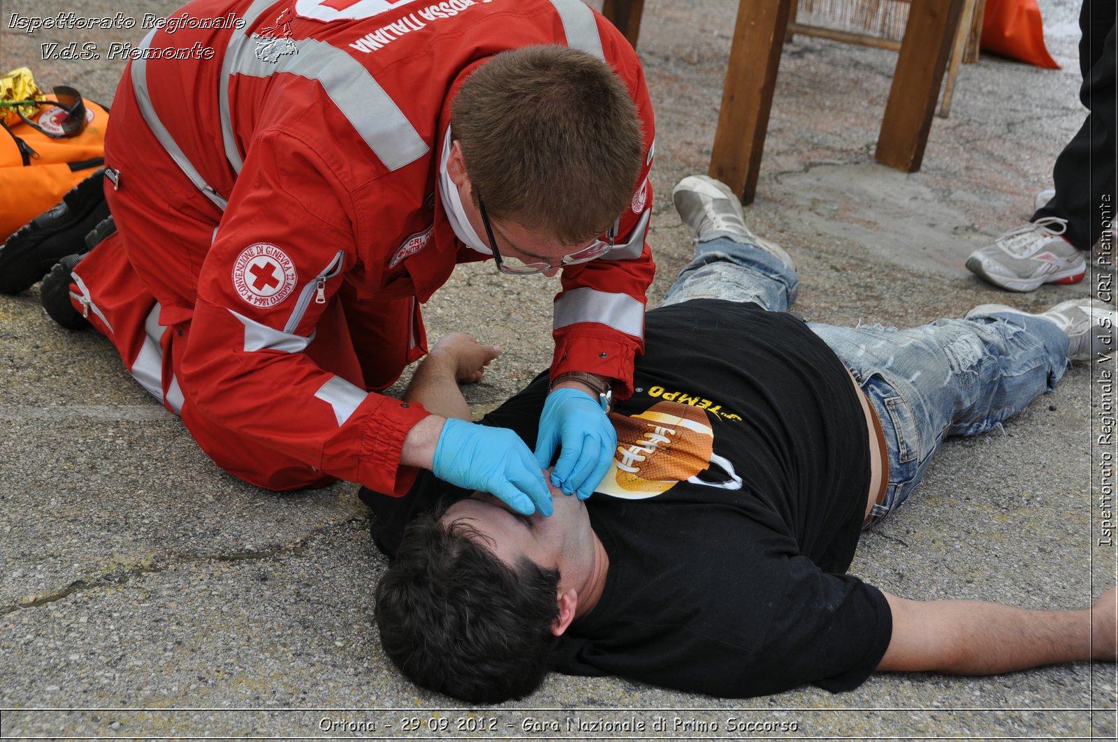 Ortona - 29 09 2012 - Gara Nazionale di Primo Soccorso - Croce Rossa Italiana - Ispettorato Regionale Volontari del Soccorso del Piemonte