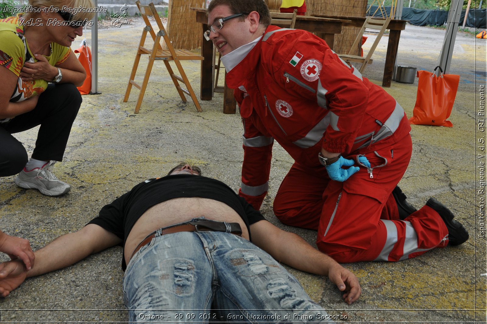 Ortona - 29 09 2012 - Gara Nazionale di Primo Soccorso - Croce Rossa Italiana - Ispettorato Regionale Volontari del Soccorso del Piemonte