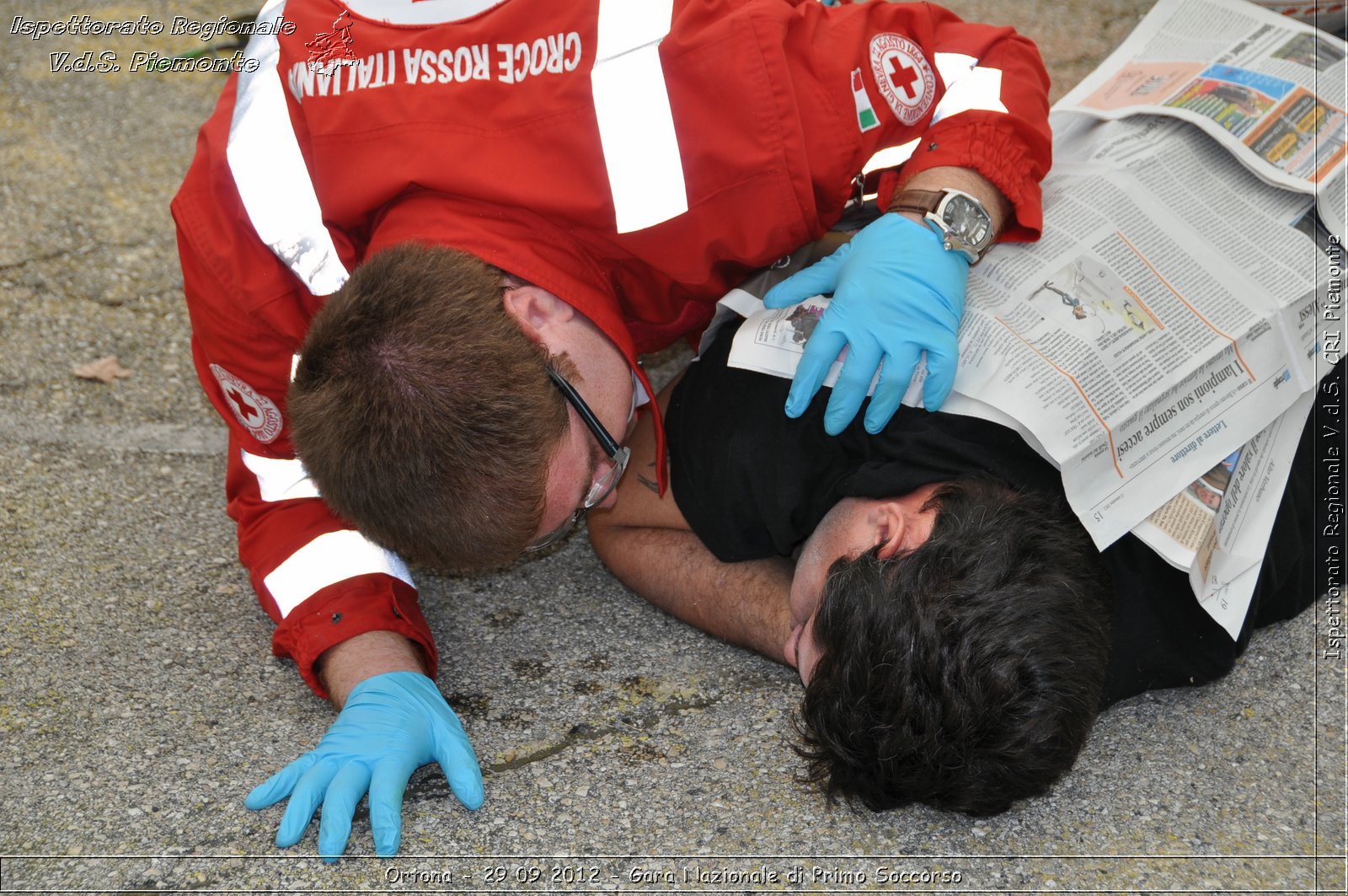Ortona - 29 09 2012 - Gara Nazionale di Primo Soccorso - Croce Rossa Italiana - Ispettorato Regionale Volontari del Soccorso del Piemonte