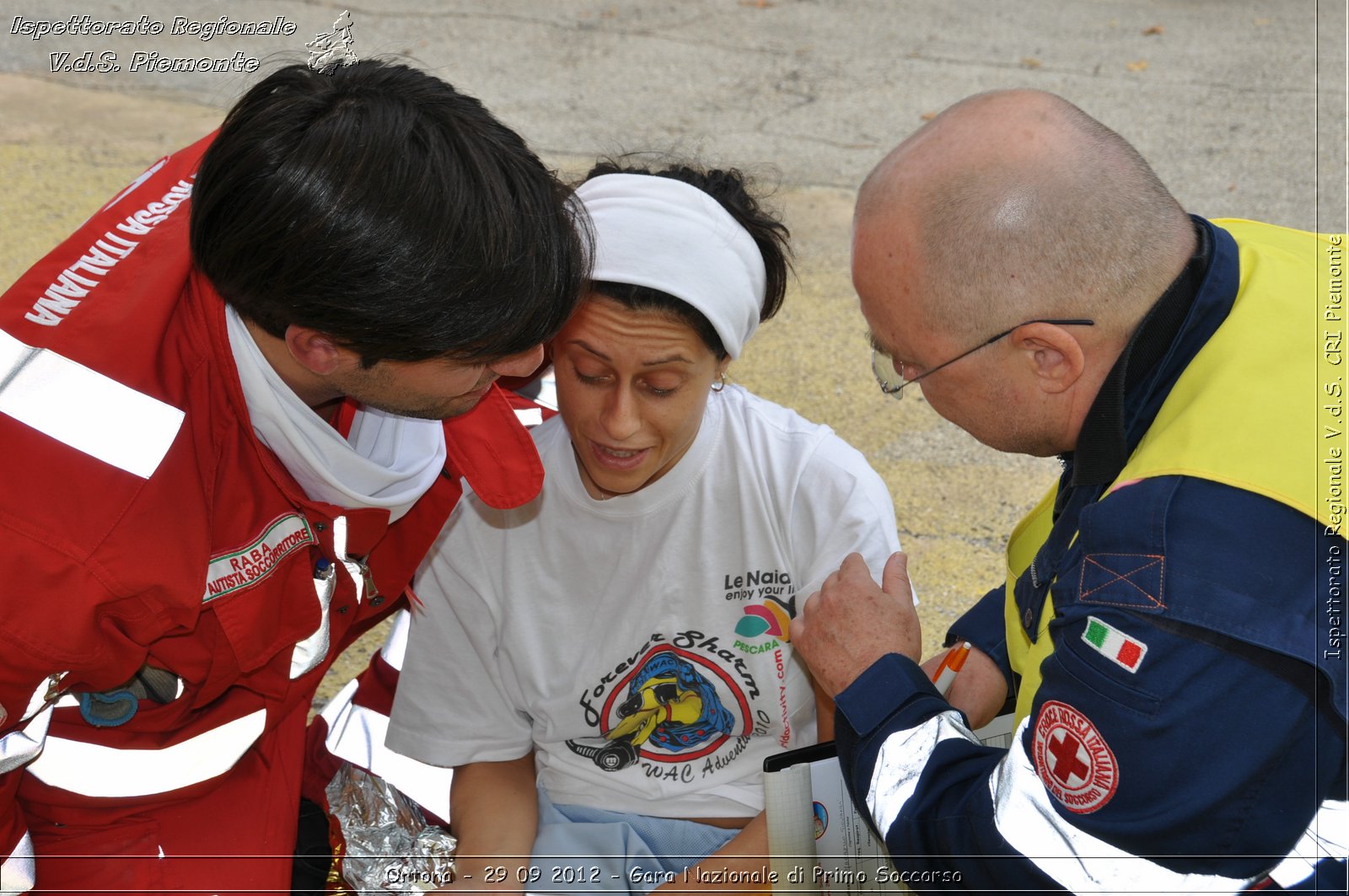 Ortona - 29 09 2012 - Gara Nazionale di Primo Soccorso - Croce Rossa Italiana - Ispettorato Regionale Volontari del Soccorso del Piemonte