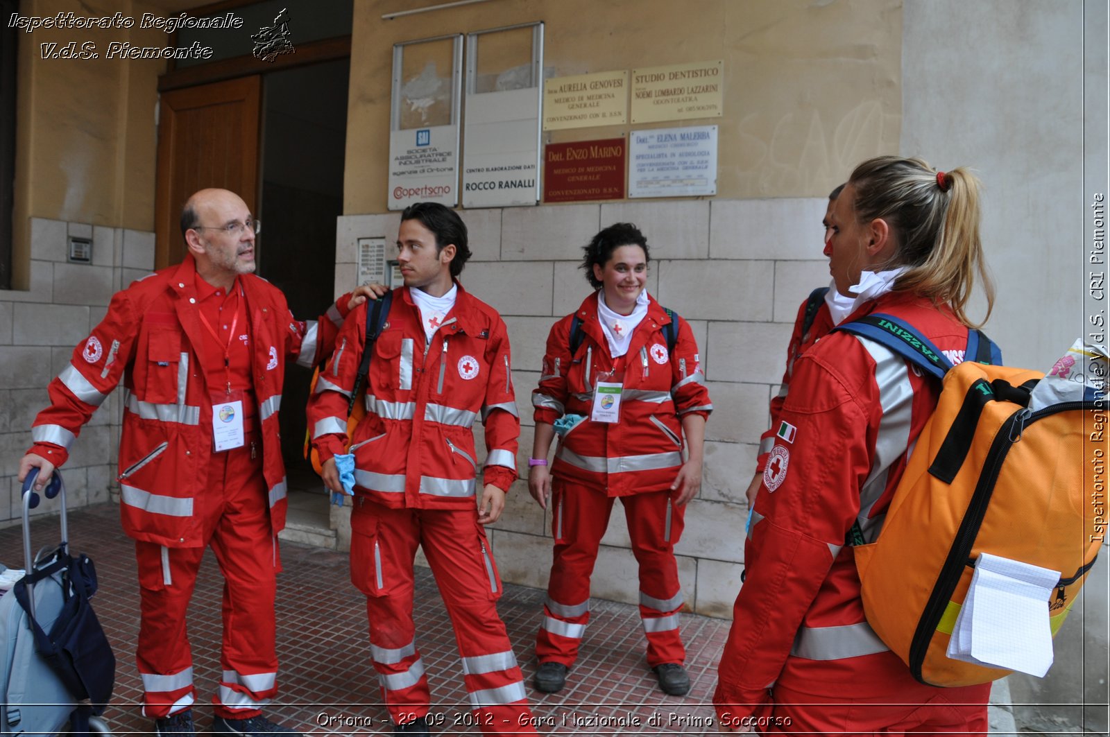 Ortona - 29 09 2012 - Gara Nazionale di Primo Soccorso - Croce Rossa Italiana - Ispettorato Regionale Volontari del Soccorso del Piemonte