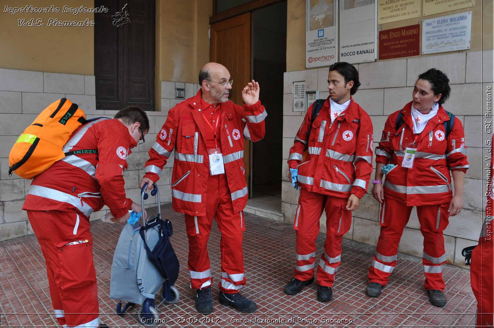 Ortona - 29 09 2012 - Gara Nazionale di Primo Soccorso - Croce Rossa Italiana - Ispettorato Regionale Volontari del Soccorso del Piemonte