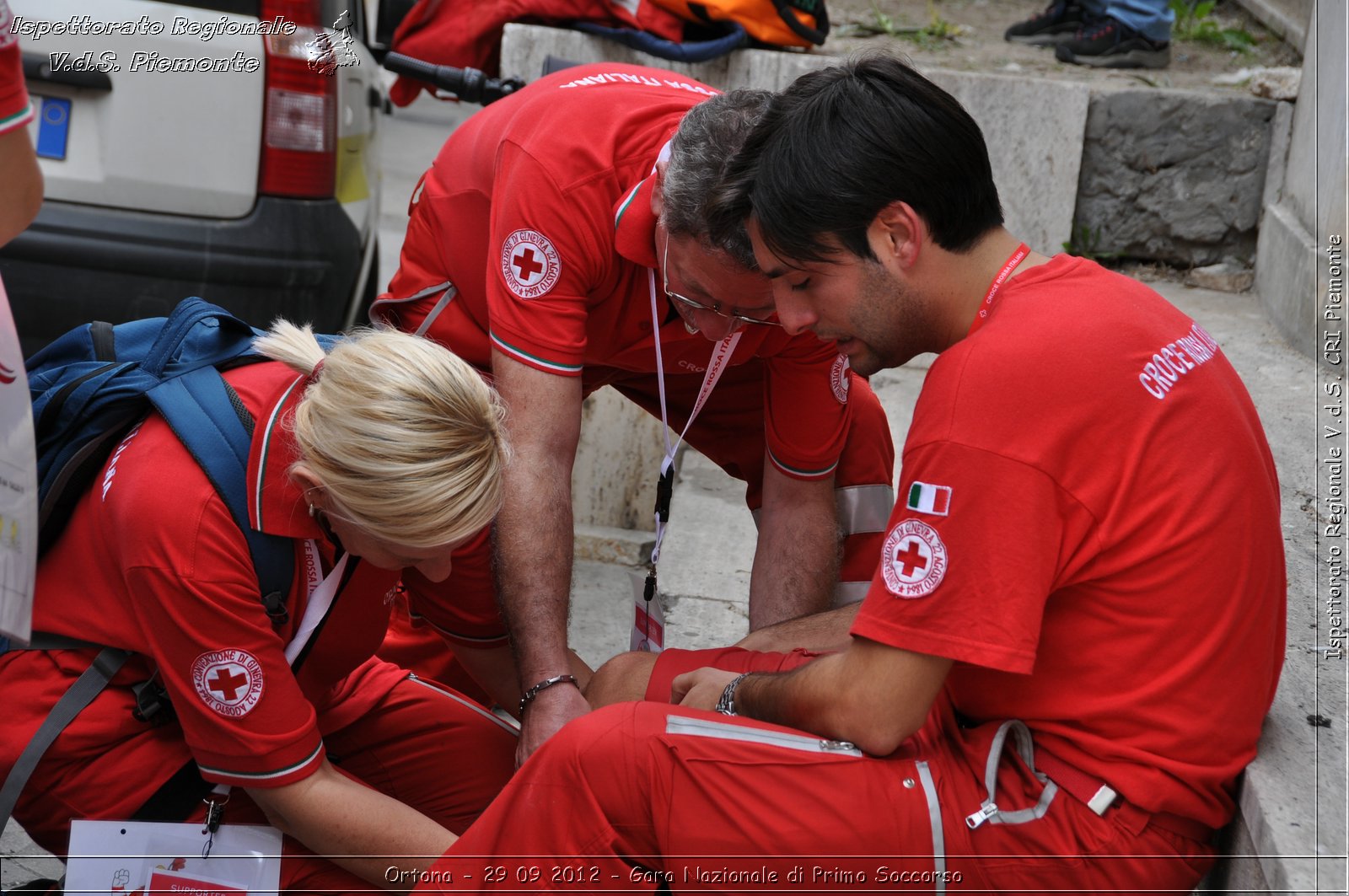 Ortona - 29 09 2012 - Gara Nazionale di Primo Soccorso - Croce Rossa Italiana - Ispettorato Regionale Volontari del Soccorso del Piemonte
