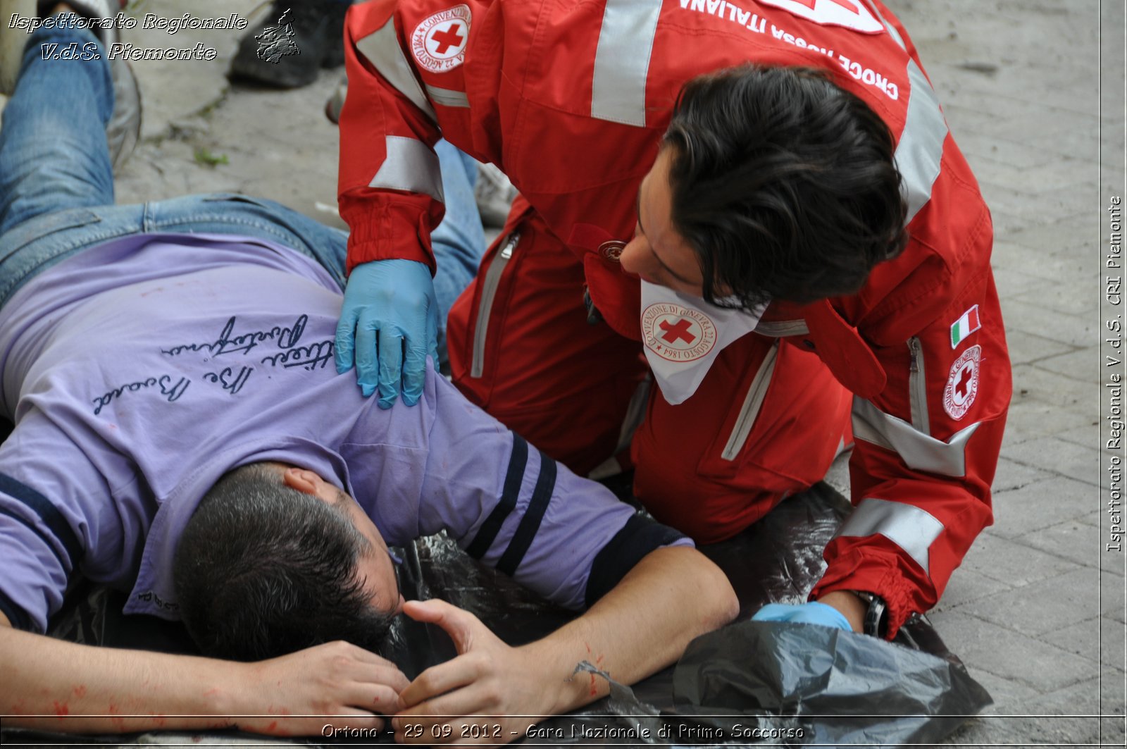 Ortona - 29 09 2012 - Gara Nazionale di Primo Soccorso - Croce Rossa Italiana - Ispettorato Regionale Volontari del Soccorso del Piemonte