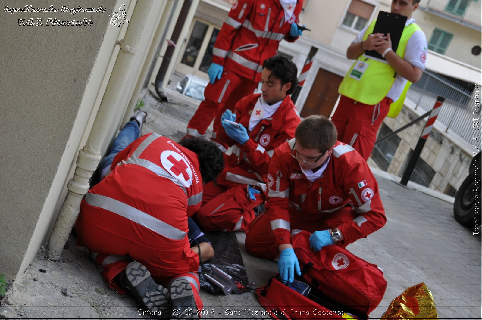 Ortona - 29 09 2012 - Gara Nazionale di Primo Soccorso - Croce Rossa Italiana - Ispettorato Regionale Volontari del Soccorso del Piemonte
