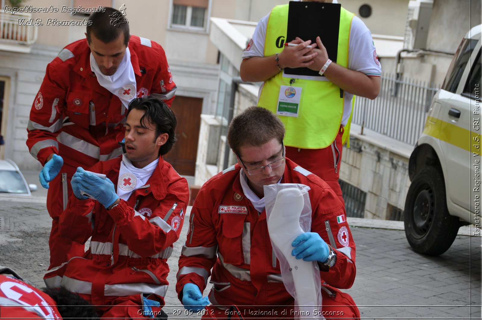 Ortona - 29 09 2012 - Gara Nazionale di Primo Soccorso - Croce Rossa Italiana - Ispettorato Regionale Volontari del Soccorso del Piemonte