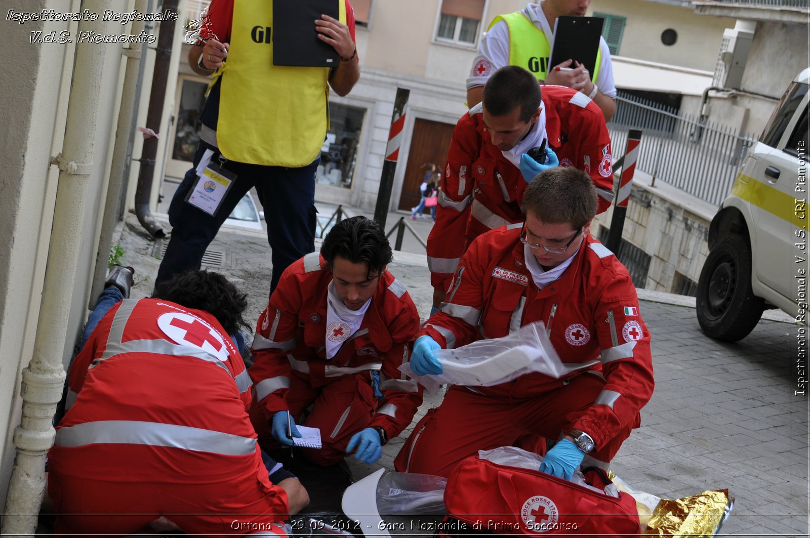 Ortona - 29 09 2012 - Gara Nazionale di Primo Soccorso - Croce Rossa Italiana - Ispettorato Regionale Volontari del Soccorso del Piemonte