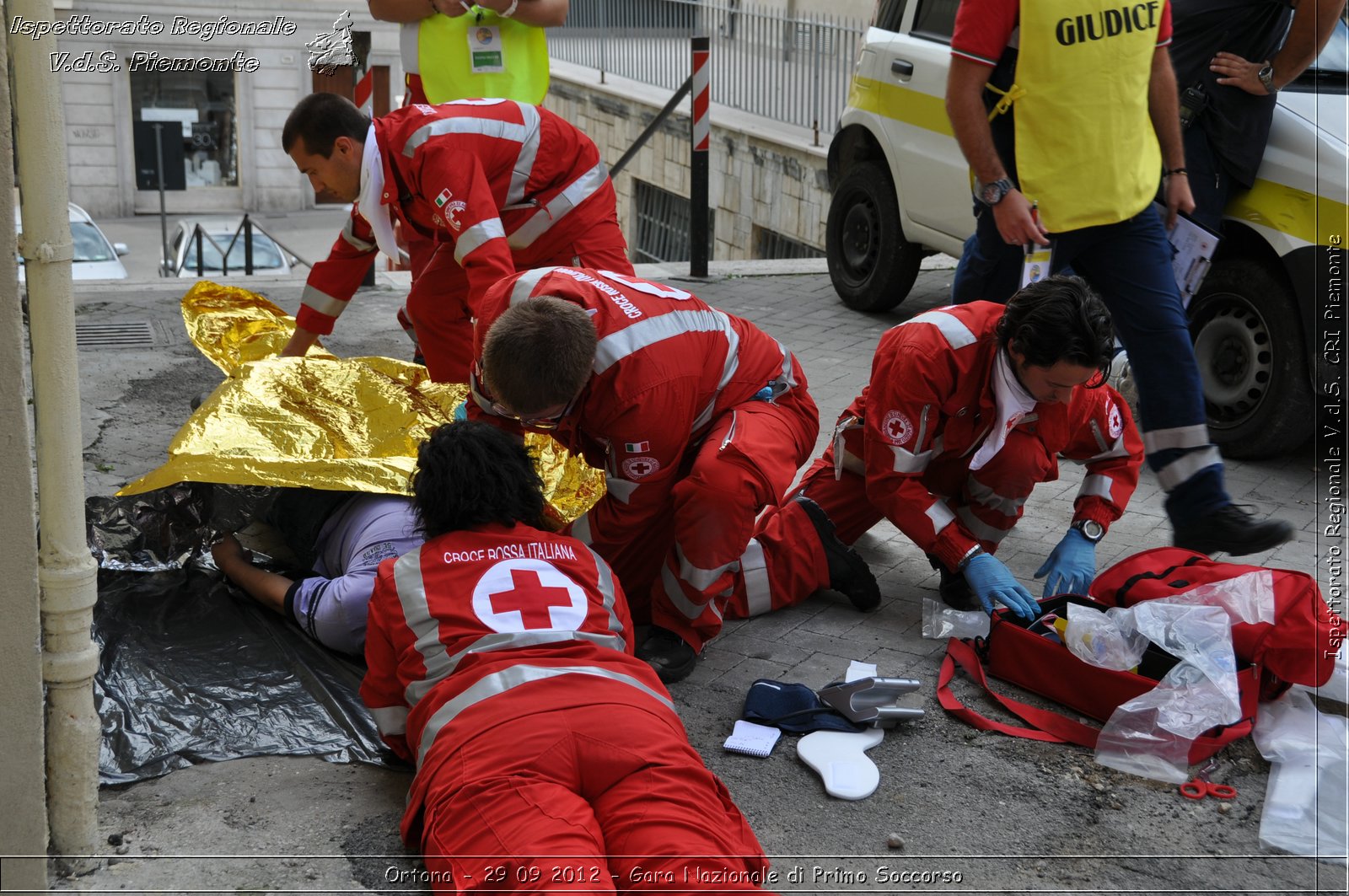 Ortona - 29 09 2012 - Gara Nazionale di Primo Soccorso - Croce Rossa Italiana - Ispettorato Regionale Volontari del Soccorso del Piemonte