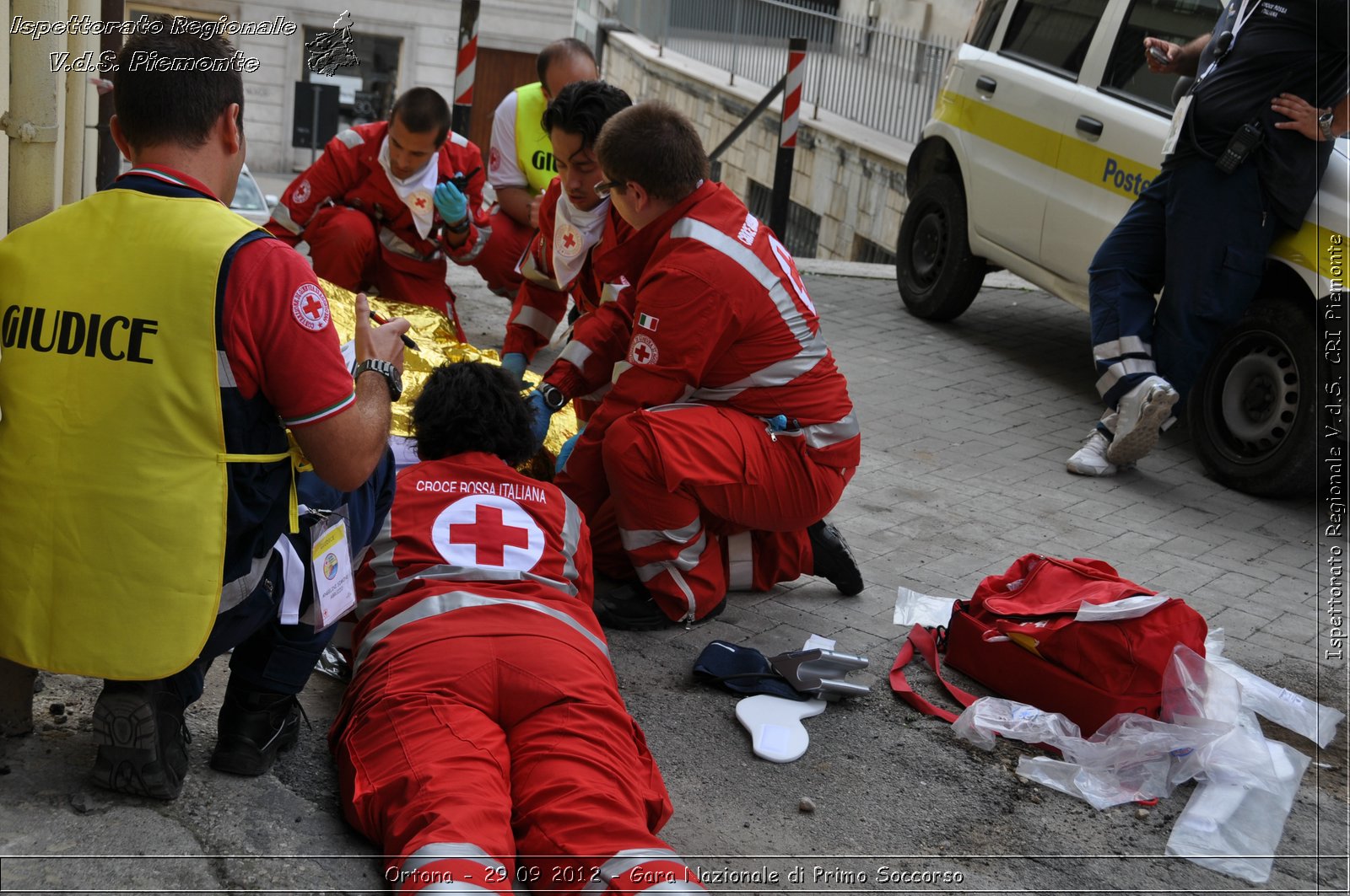 Ortona - 29 09 2012 - Gara Nazionale di Primo Soccorso - Croce Rossa Italiana - Ispettorato Regionale Volontari del Soccorso del Piemonte