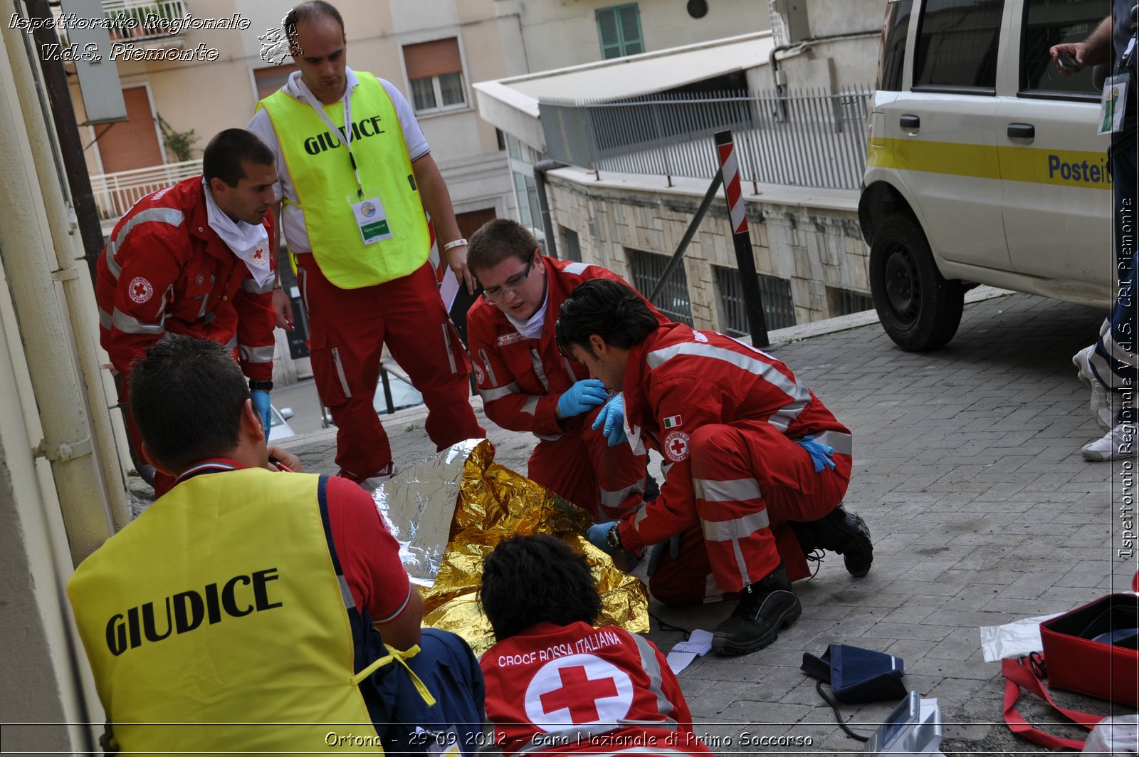 Ortona - 29 09 2012 - Gara Nazionale di Primo Soccorso - Croce Rossa Italiana - Ispettorato Regionale Volontari del Soccorso del Piemonte