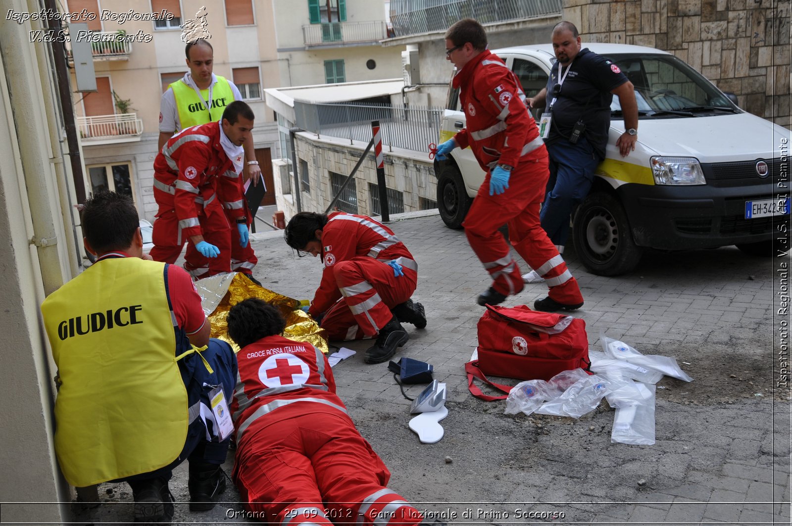 Ortona - 29 09 2012 - Gara Nazionale di Primo Soccorso - Croce Rossa Italiana - Ispettorato Regionale Volontari del Soccorso del Piemonte