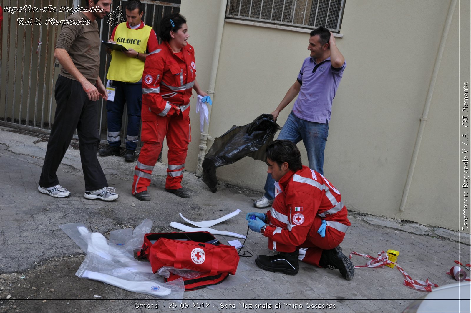 Ortona - 29 09 2012 - Gara Nazionale di Primo Soccorso - Croce Rossa Italiana - Ispettorato Regionale Volontari del Soccorso del Piemonte