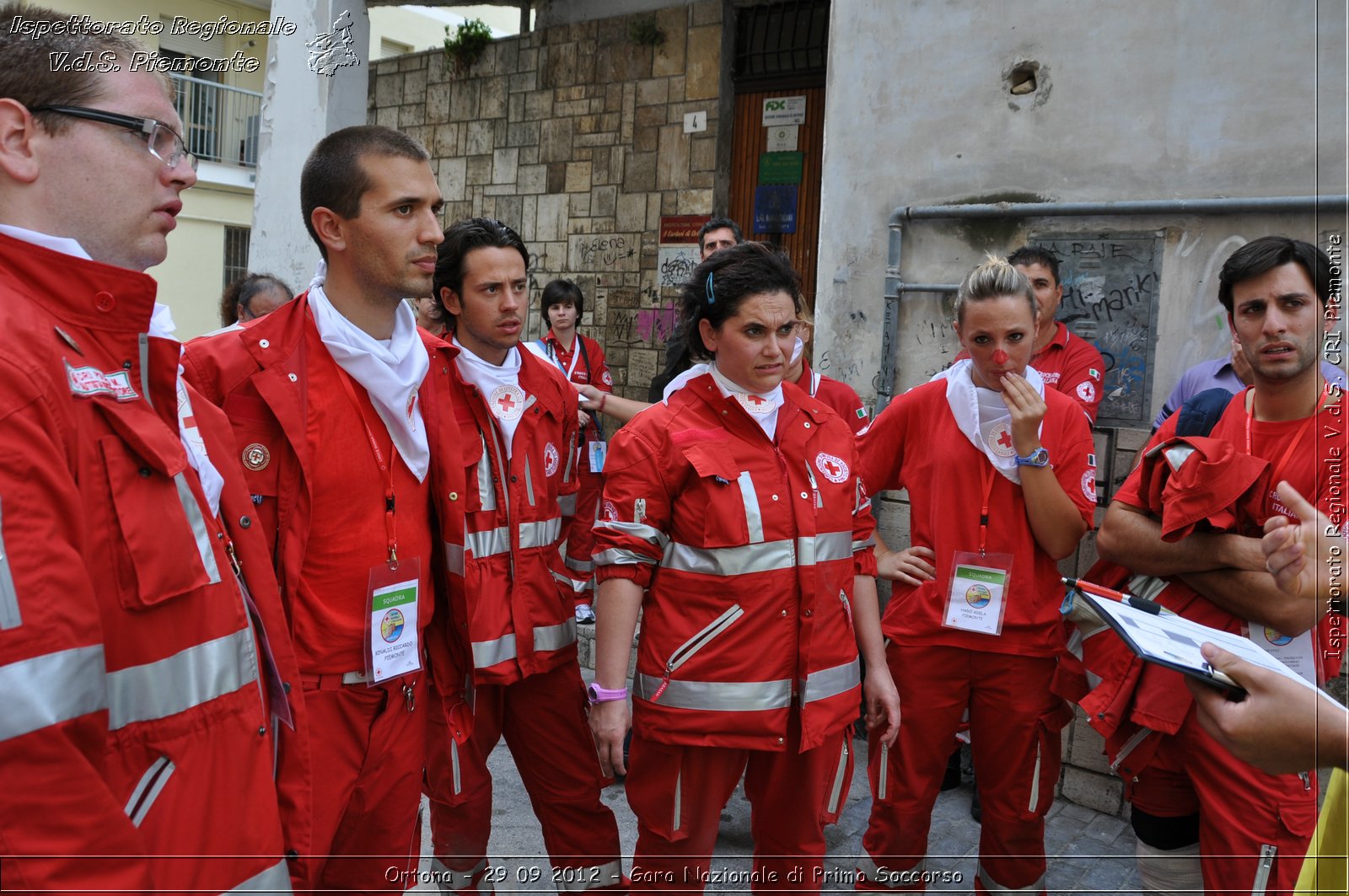 Ortona - 29 09 2012 - Gara Nazionale di Primo Soccorso - Croce Rossa Italiana - Ispettorato Regionale Volontari del Soccorso del Piemonte