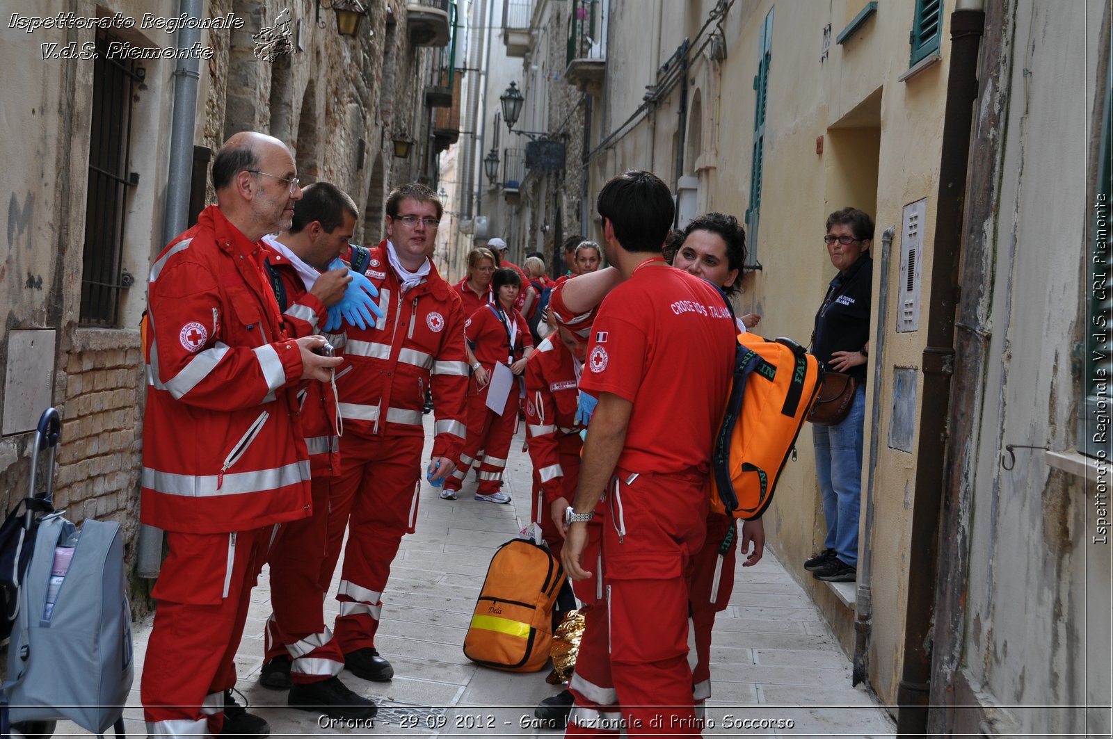Ortona - 29 09 2012 - Gara Nazionale di Primo Soccorso - Croce Rossa Italiana - Ispettorato Regionale Volontari del Soccorso del Piemonte