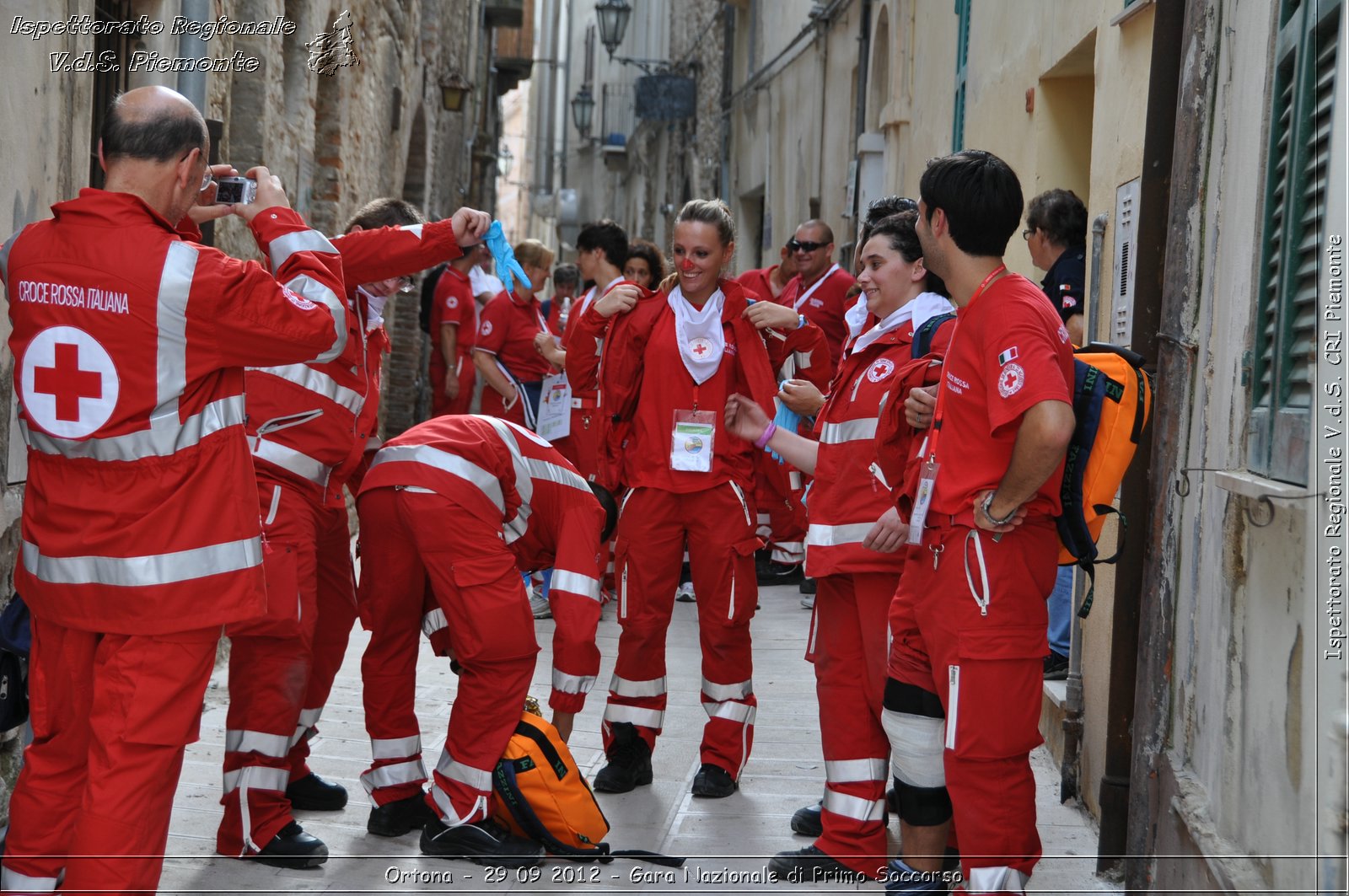 Ortona - 29 09 2012 - Gara Nazionale di Primo Soccorso - Croce Rossa Italiana - Ispettorato Regionale Volontari del Soccorso del Piemonte