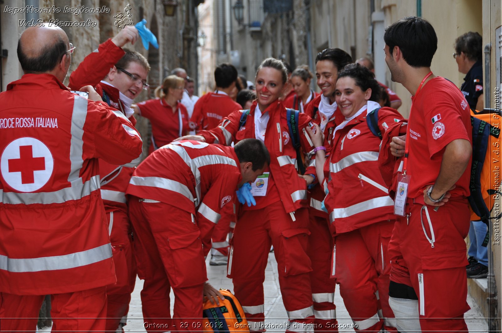 Ortona - 29 09 2012 - Gara Nazionale di Primo Soccorso - Croce Rossa Italiana - Ispettorato Regionale Volontari del Soccorso del Piemonte