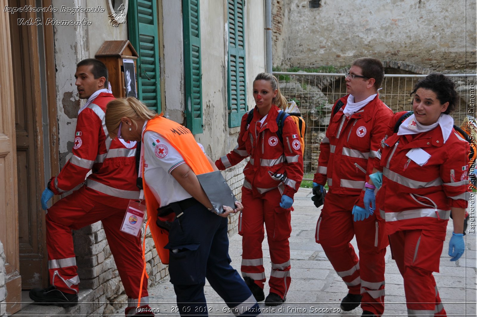 Ortona - 29 09 2012 - Gara Nazionale di Primo Soccorso - Croce Rossa Italiana - Ispettorato Regionale Volontari del Soccorso del Piemonte