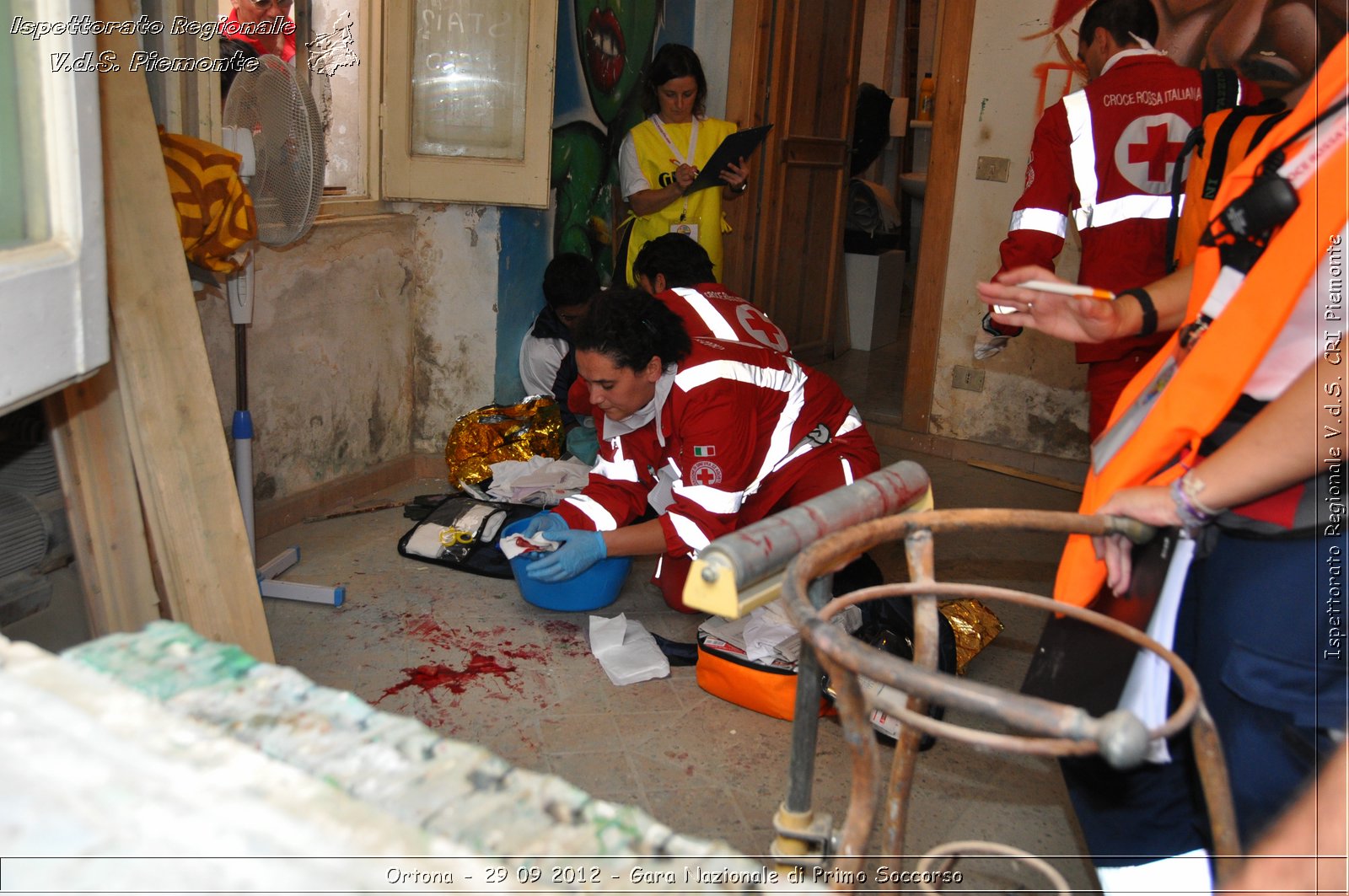 Ortona - 29 09 2012 - Gara Nazionale di Primo Soccorso - Croce Rossa Italiana - Ispettorato Regionale Volontari del Soccorso del Piemonte