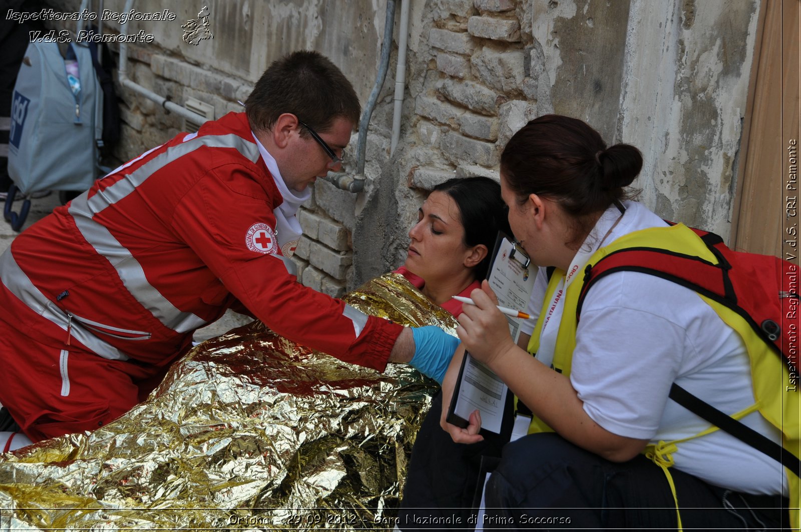 Ortona - 29 09 2012 - Gara Nazionale di Primo Soccorso - Croce Rossa Italiana - Ispettorato Regionale Volontari del Soccorso del Piemonte