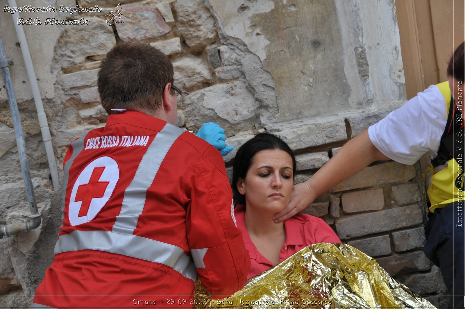 Ortona - 29 09 2012 - Gara Nazionale di Primo Soccorso - Croce Rossa Italiana - Ispettorato Regionale Volontari del Soccorso del Piemonte