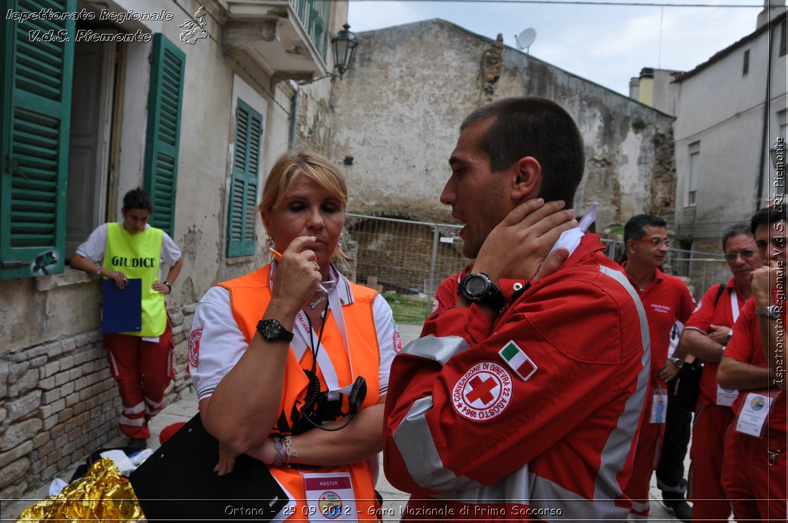Ortona - 29 09 2012 - Gara Nazionale di Primo Soccorso - Croce Rossa Italiana - Ispettorato Regionale Volontari del Soccorso del Piemonte