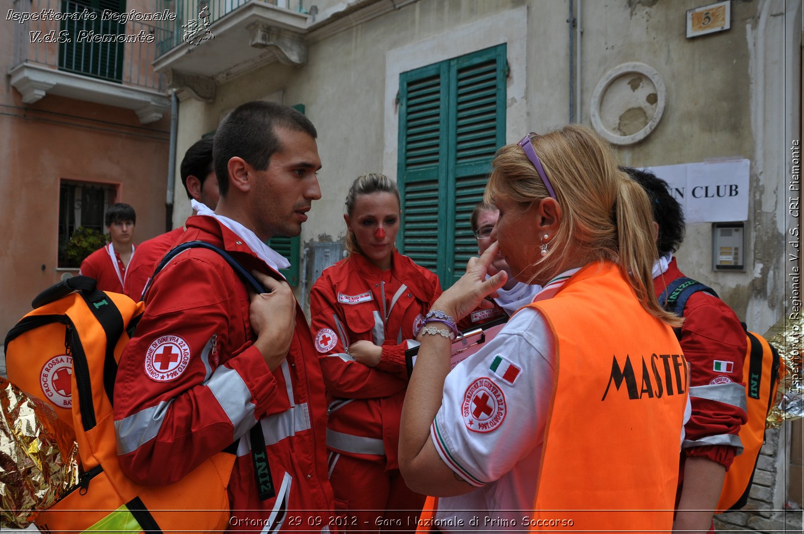 Ortona - 29 09 2012 - Gara Nazionale di Primo Soccorso - Croce Rossa Italiana - Ispettorato Regionale Volontari del Soccorso del Piemonte