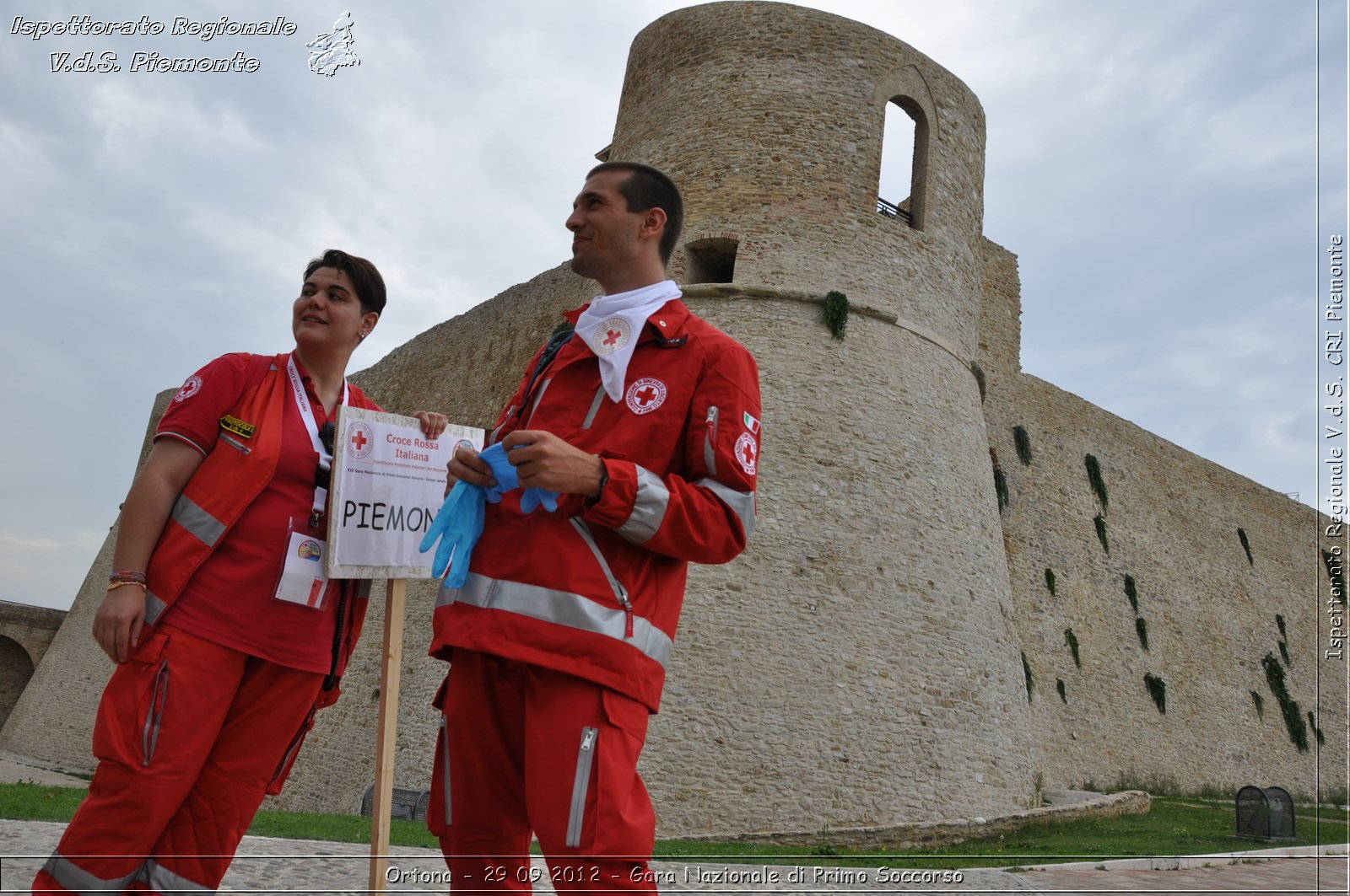 Ortona - 29 09 2012 - Gara Nazionale di Primo Soccorso - Croce Rossa Italiana - Ispettorato Regionale Volontari del Soccorso del Piemonte