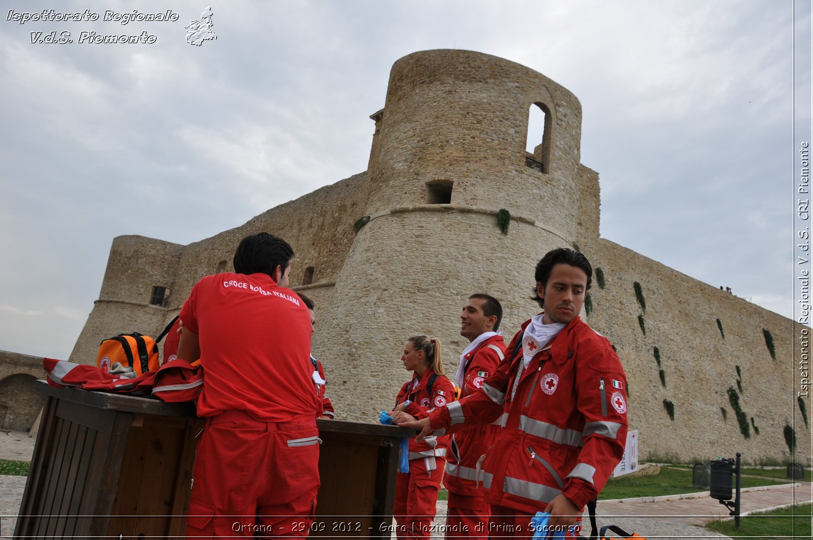 Ortona - 29 09 2012 - Gara Nazionale di Primo Soccorso - Croce Rossa Italiana - Ispettorato Regionale Volontari del Soccorso del Piemonte