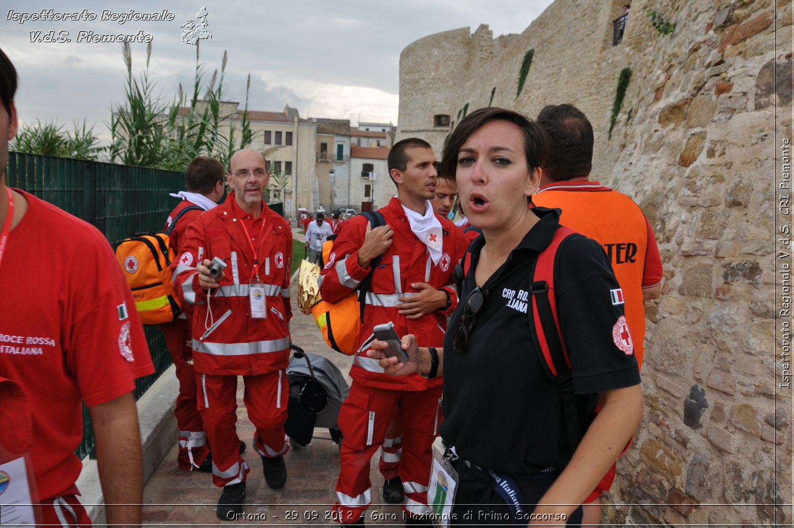 Ortona - 29 09 2012 - Gara Nazionale di Primo Soccorso - Croce Rossa Italiana - Ispettorato Regionale Volontari del Soccorso del Piemonte