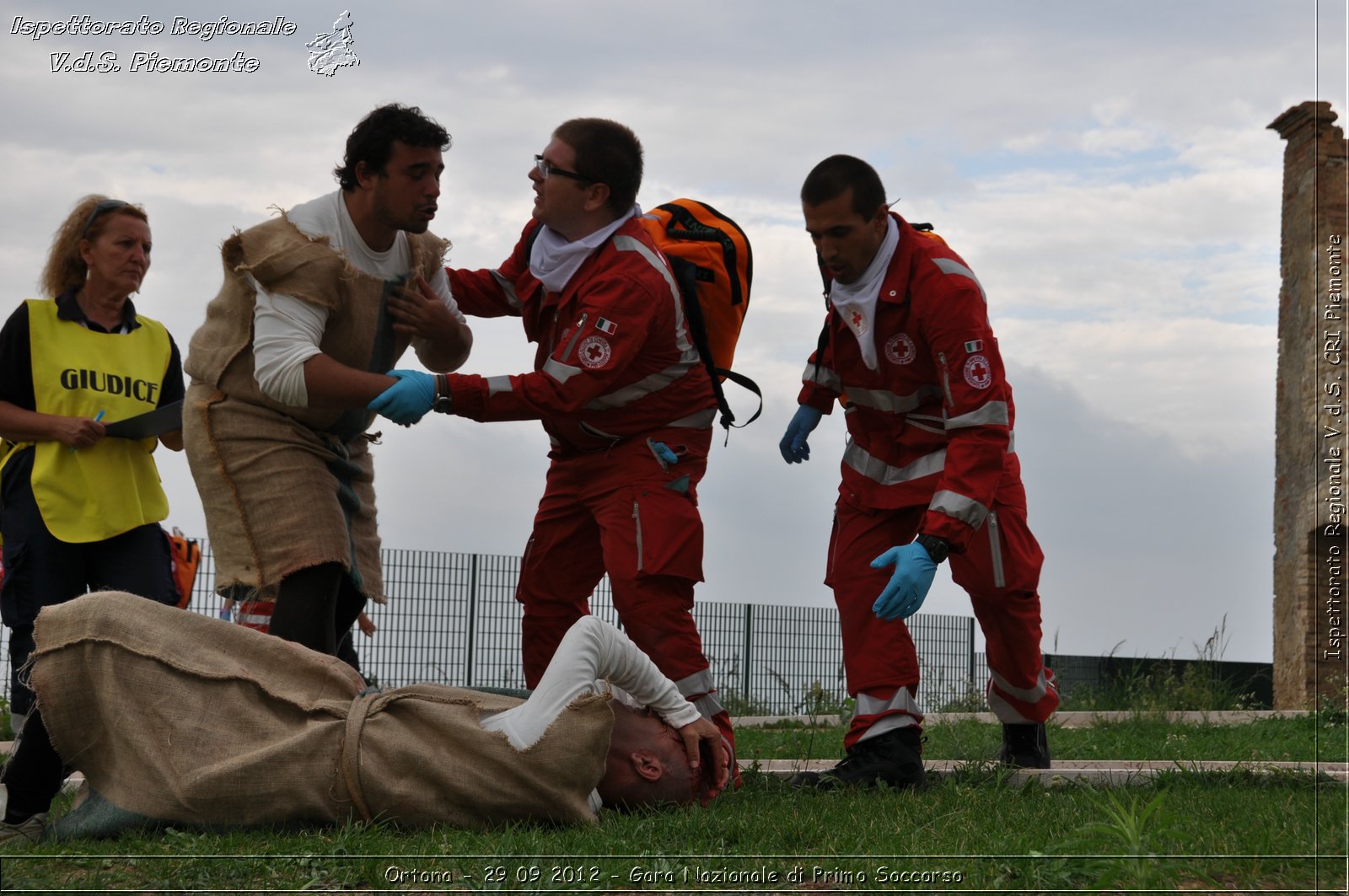 Ortona - 29 09 2012 - Gara Nazionale di Primo Soccorso - Croce Rossa Italiana - Ispettorato Regionale Volontari del Soccorso del Piemonte