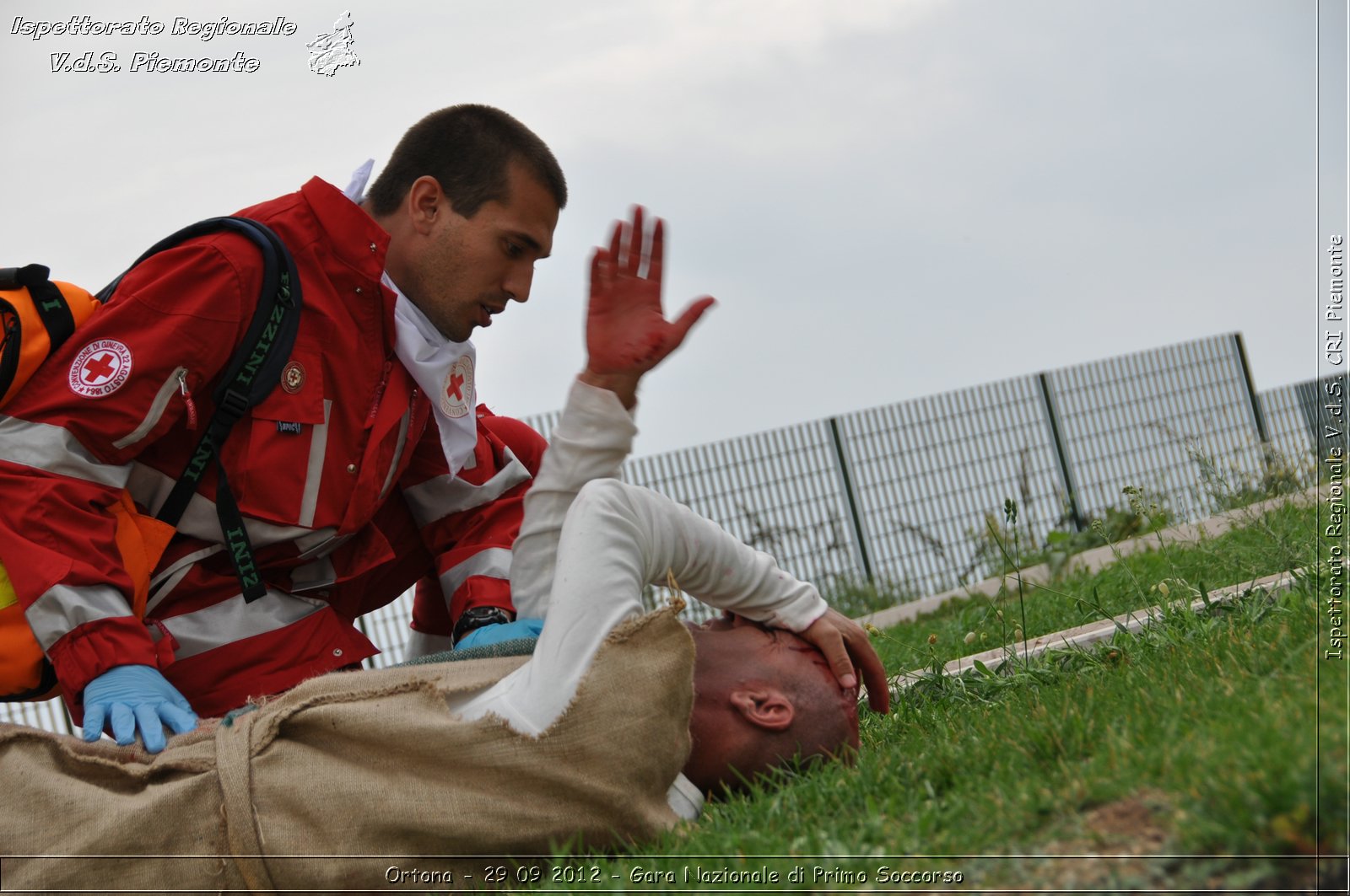 Ortona - 29 09 2012 - Gara Nazionale di Primo Soccorso - Croce Rossa Italiana - Ispettorato Regionale Volontari del Soccorso del Piemonte