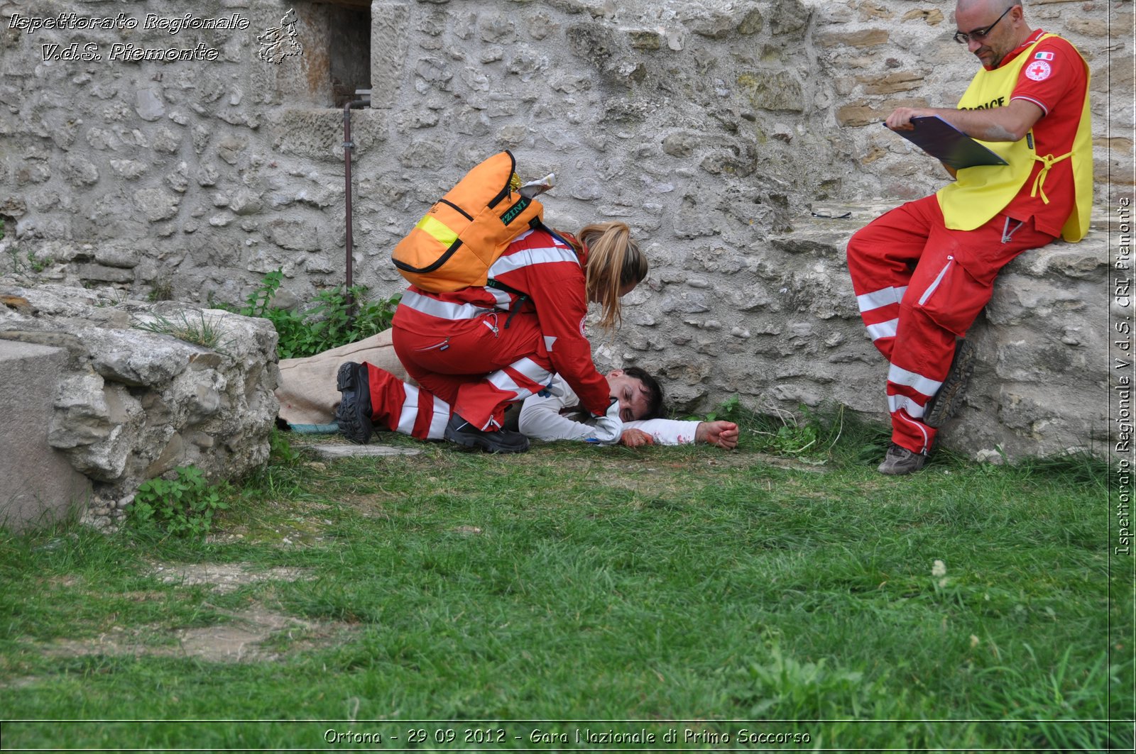 Ortona - 29 09 2012 - Gara Nazionale di Primo Soccorso - Croce Rossa Italiana - Ispettorato Regionale Volontari del Soccorso del Piemonte