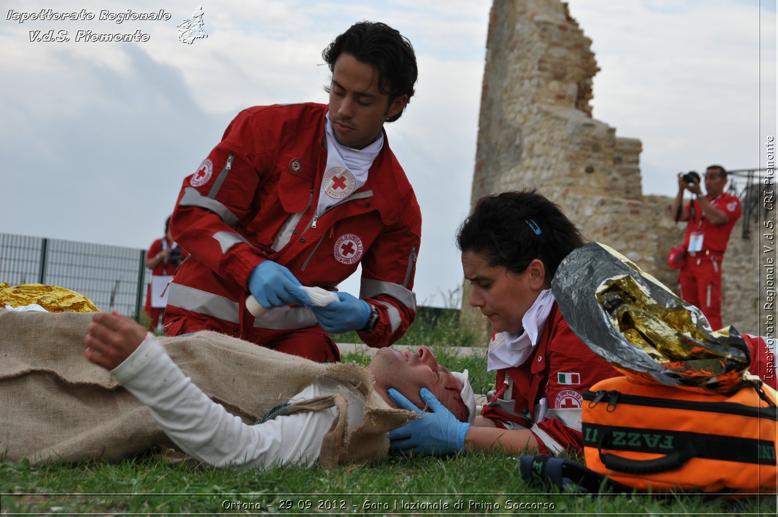 Ortona - 29 09 2012 - Gara Nazionale di Primo Soccorso - Croce Rossa Italiana - Ispettorato Regionale Volontari del Soccorso del Piemonte